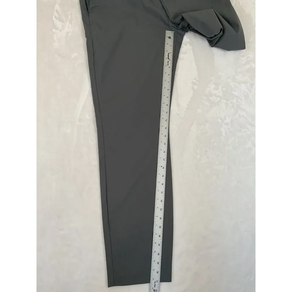 Banana Republic Core Temp Men's Black Performance Chino Pants Tech Stretch 34x32